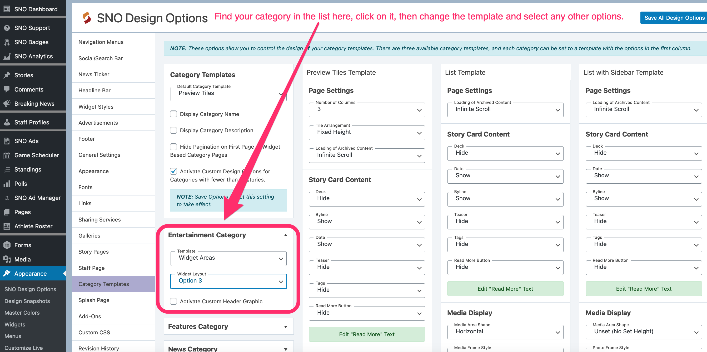 nxfilter custom category